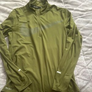 Nike Olive Green Dri-FIT Jacket
